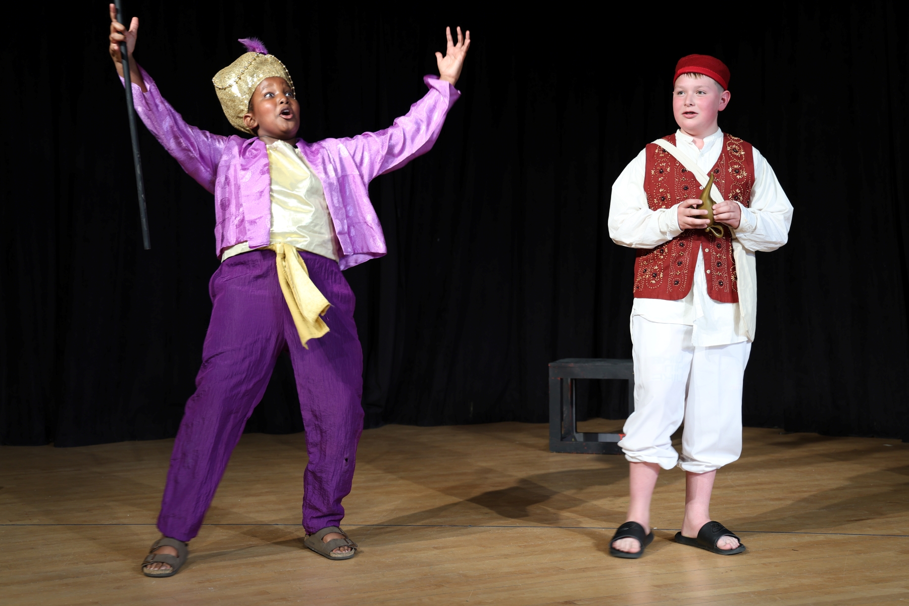 LS Students Perform Aladdin Jr